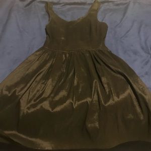 Little black cocktail party dress babydoll style